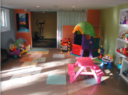 Cum să-ți transformi subsolul într-o cameră de joacă pentru copii