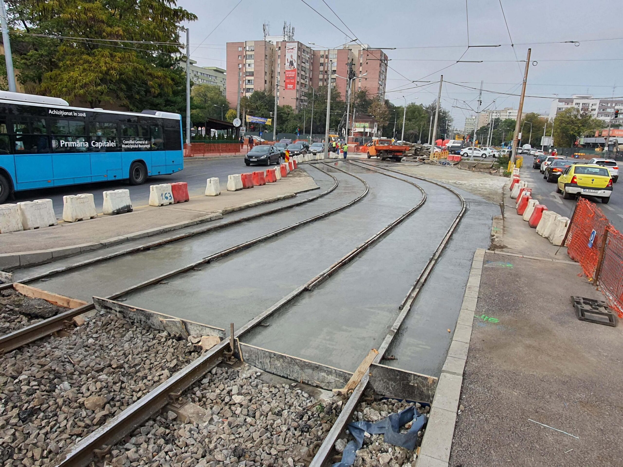 50 de kilometri de infrastructură de tramvai, modernizată dintr-o lovitură. Lista celor 16 linii care urmează să fie reabilitate în București în doi ani, așa cum a promis Nicușor Dan