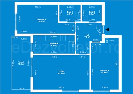 Apartament 3 Camere 88mp Greenfield Residence