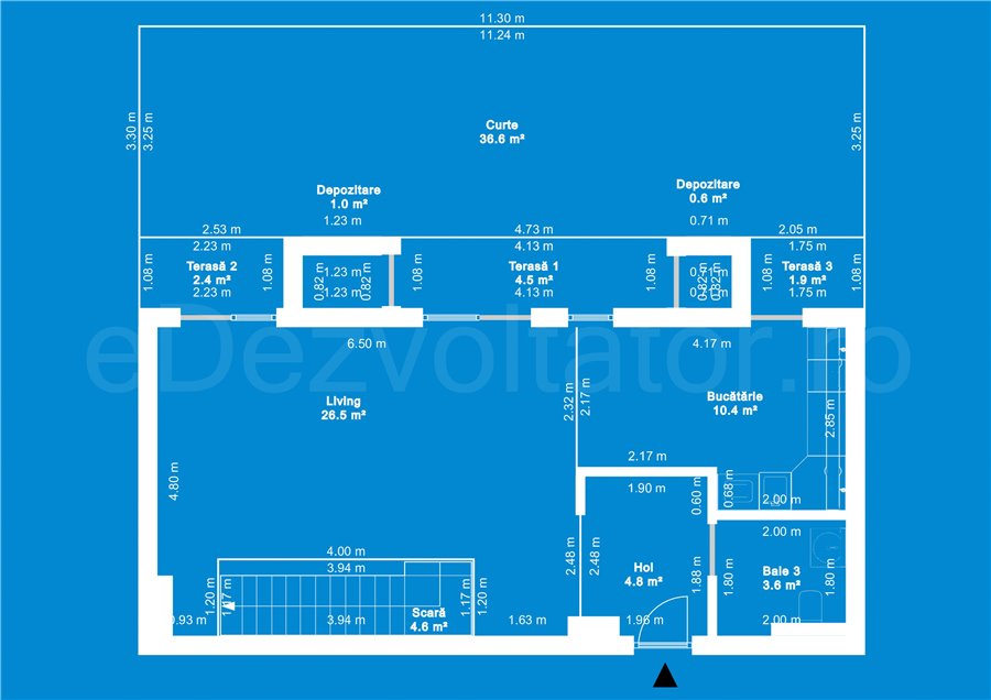 Apartament 3 Camere 157mp Cloud9 Residence