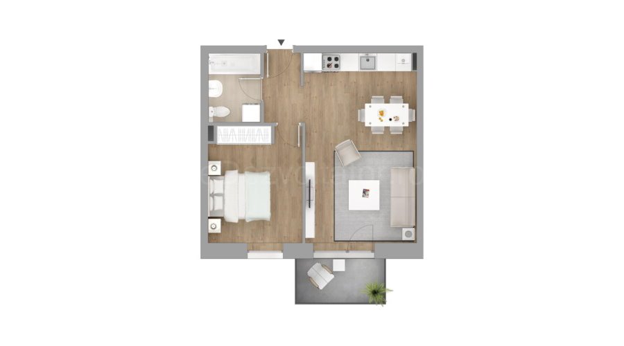 Apartament 2 Camere 47mp Vivenda Residence