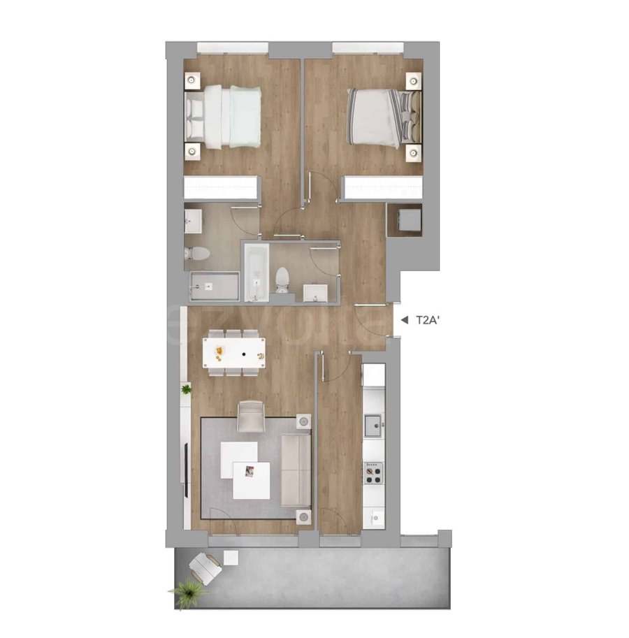 Apartament 3 Camere 82mp Vivenda Residence