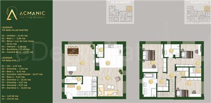 Apartament 5 Camere 150mp Acmanic