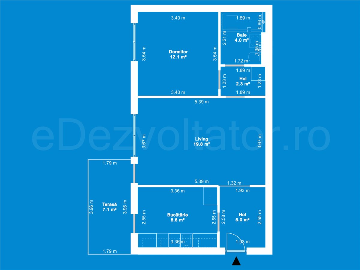 Apartament 2 Camere 59mp Timisoara 103 Residence