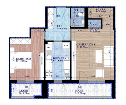 Apartament 4 Camere 122mp ISG Residence IV