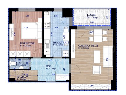 Apartament 4 Camere 129mp ISG Residence IV
