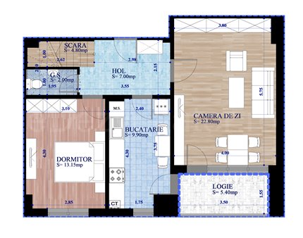 Apartament 4 Camere 123mp ISG Residence IV