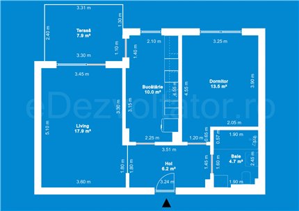Apartament 2 Camere 61mp Drumul Taberei Residence 2
