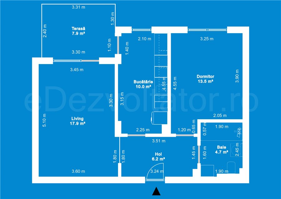 Apartament 2 Camere 94mp Drumul Taberei Residence 2