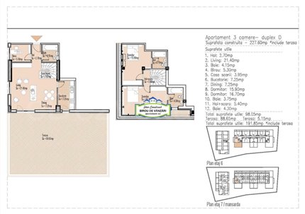 Apartament 3 Camere 192mp New World Residence Delta Vacaresti
