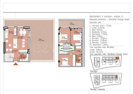 Apartament 4 Camere 170mp New World Residence Delta Vacaresti