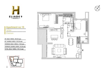 Apartament 3 Camere 179mp H Eliade 9