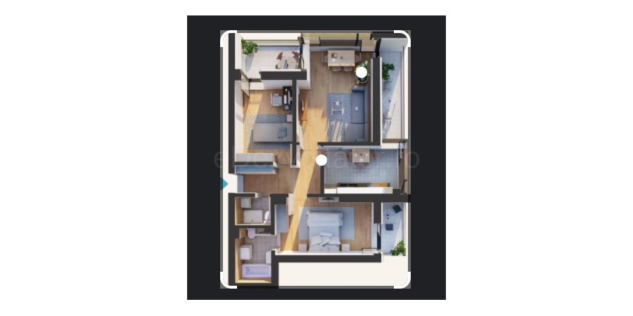 Apartament 3 Camere 83mp Concept Residence Pipera