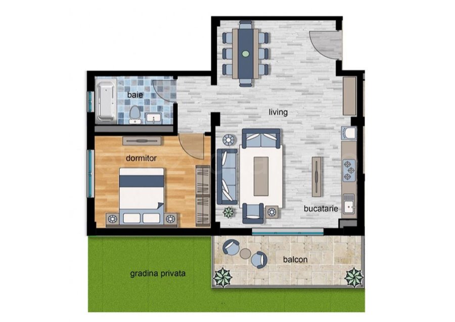 Apartament 2 Camere 73mp Olympia Residence