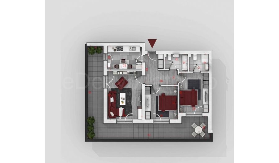 Apartament 3 Camere 89mp Sofia Residence 6