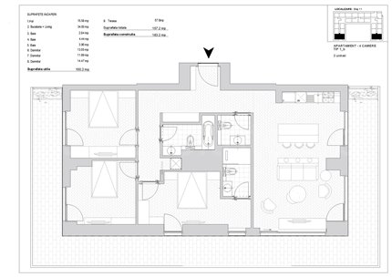 Apartament 4 Camere 157mp Vulcan Residence