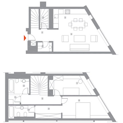 Apartament 3 Camere 92mp 303 by Radacini