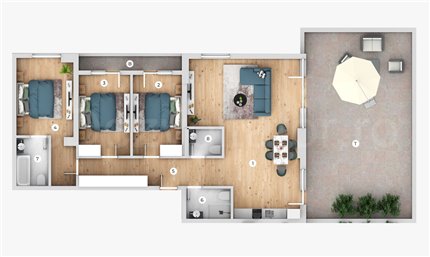 Apartament 4 Camere 180mp Quartz Residence
