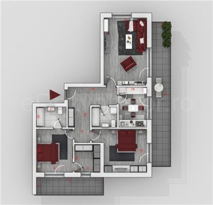 Apartament 3 Camere 123mp Sofia Residence 6