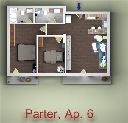 Apartament 3 Camere 73mp Jasmine Residence Pallady