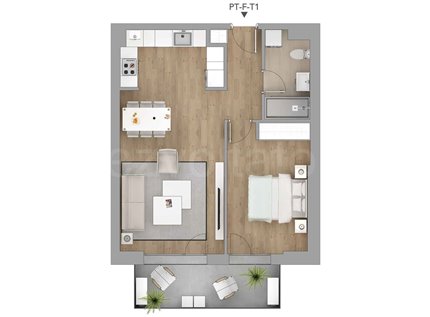 Apartament 2 Camere 57mp Stellaris Residencias