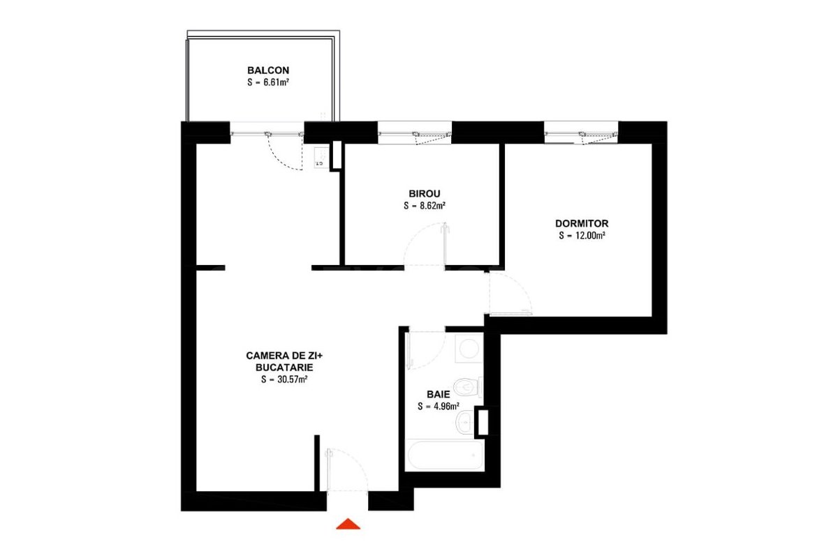 Apartament 3 Camere 61mp HILS Pallady Apartments