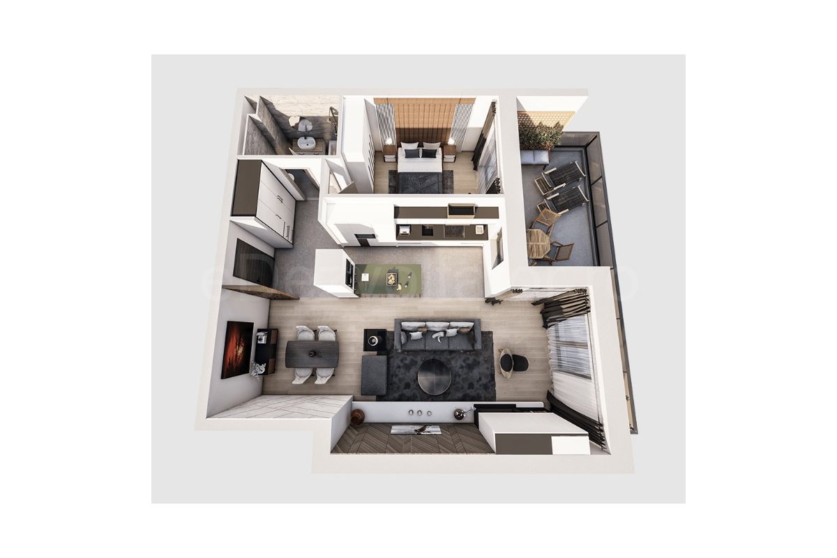 Apartament 2 Camere 98mp Select Residences