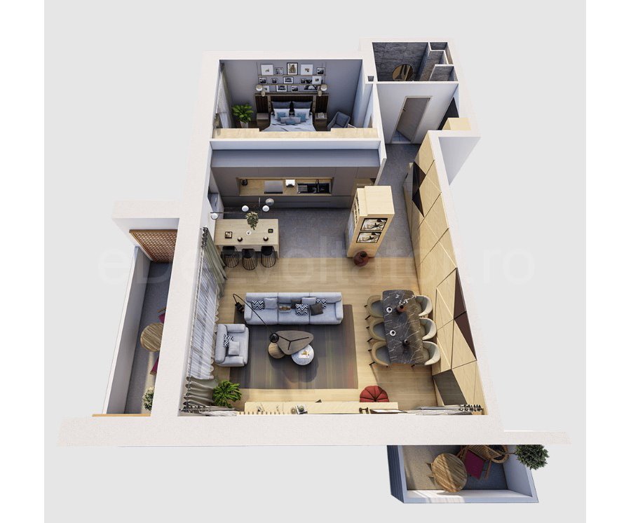 Apartament 2 Camere 83mp Select Residences