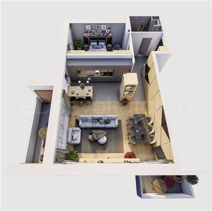 Apartament 2 Camere 85mp Select Residences