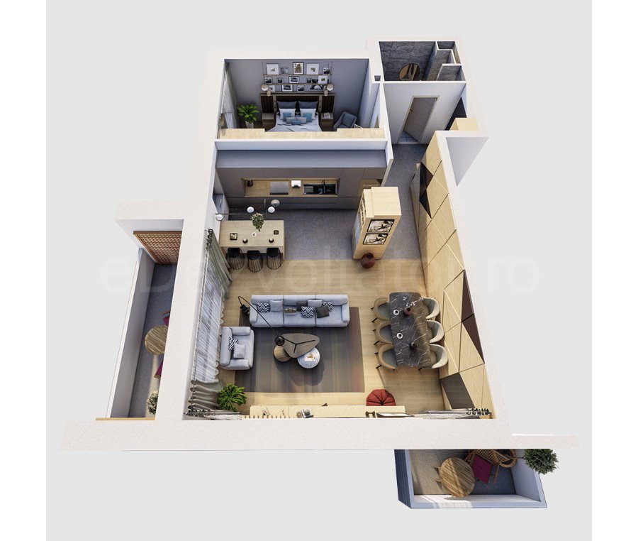 Apartament 2 Camere 85mp Select Residences