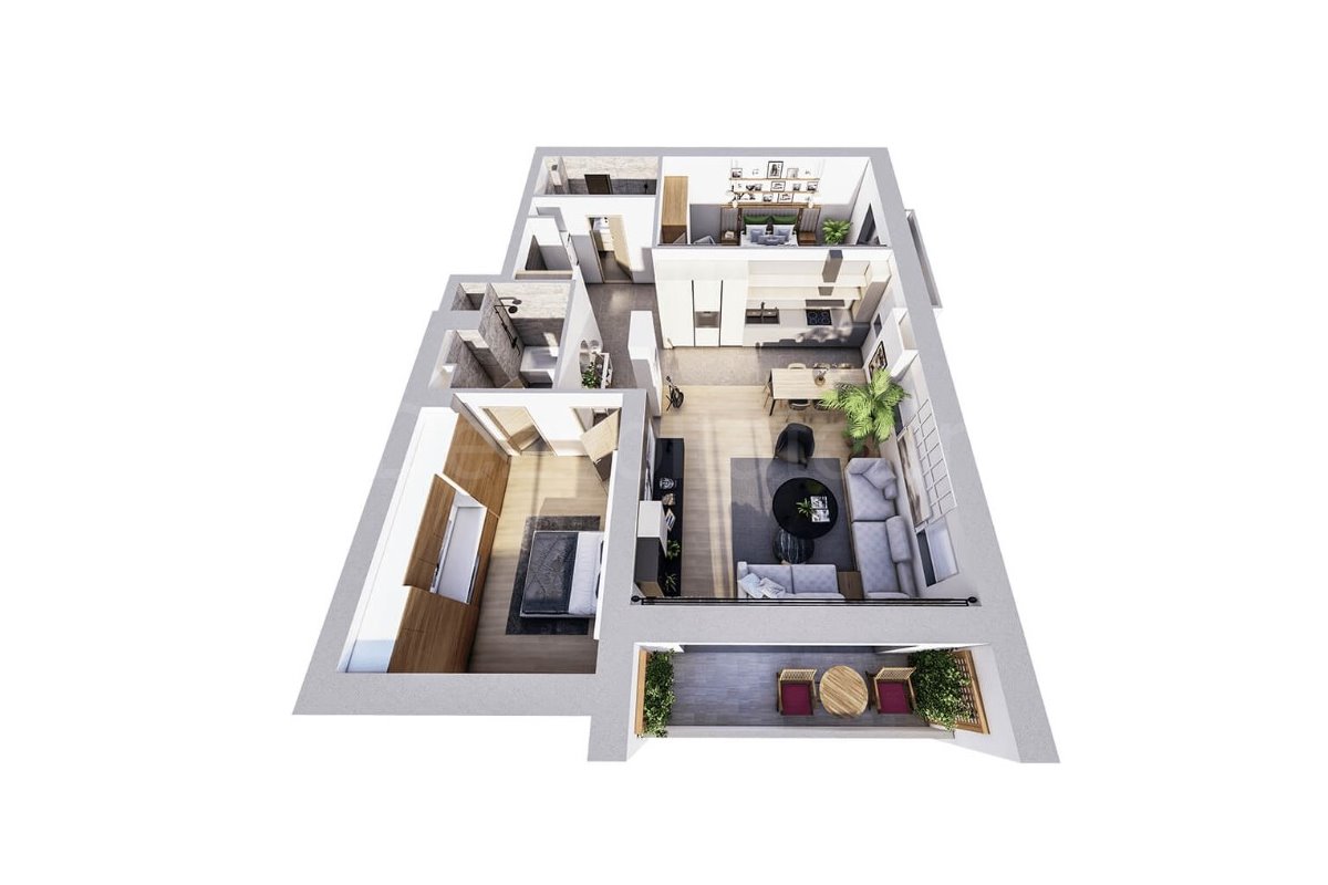 Apartament 3 Camere 100mp Select Residences