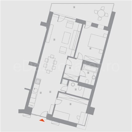 Apartament 3 Camere 84mp 303 by Radacini