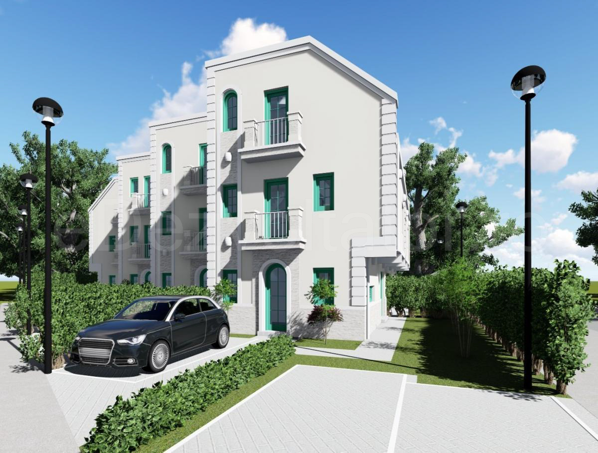 Fațadă Vila duplex cu un etaj și mansardă 146 mp DaVinci Residence