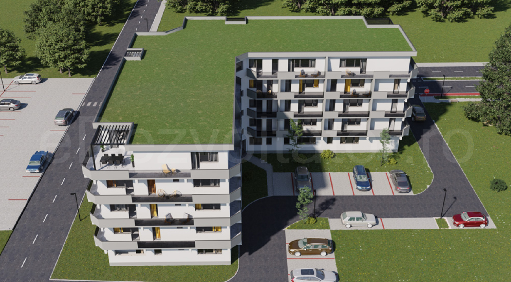 Ansamblul rezidențial Loka Residence Premium Apartments din Popești-Leordeni, Ilfov - Est