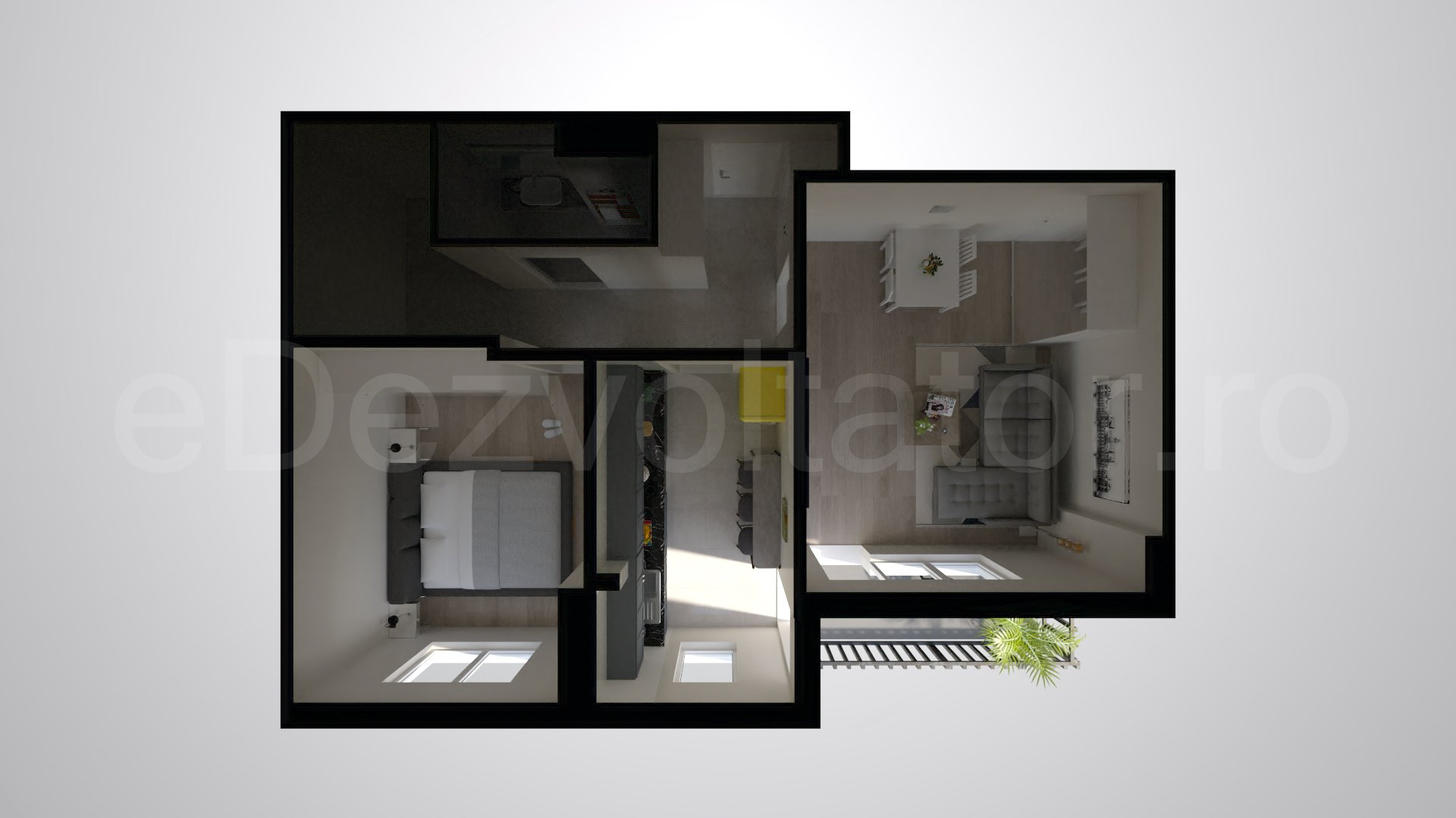 Simulare iluminat natural  Apartament 5 camere 143 mp ISG Residence IV
