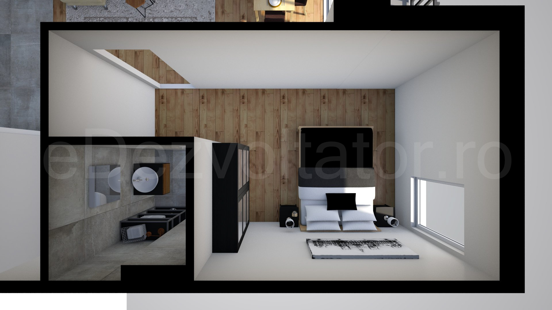 Păreri spațiu dormitor principal Apartament 4 camere 93 mp Atria Urban Resort
