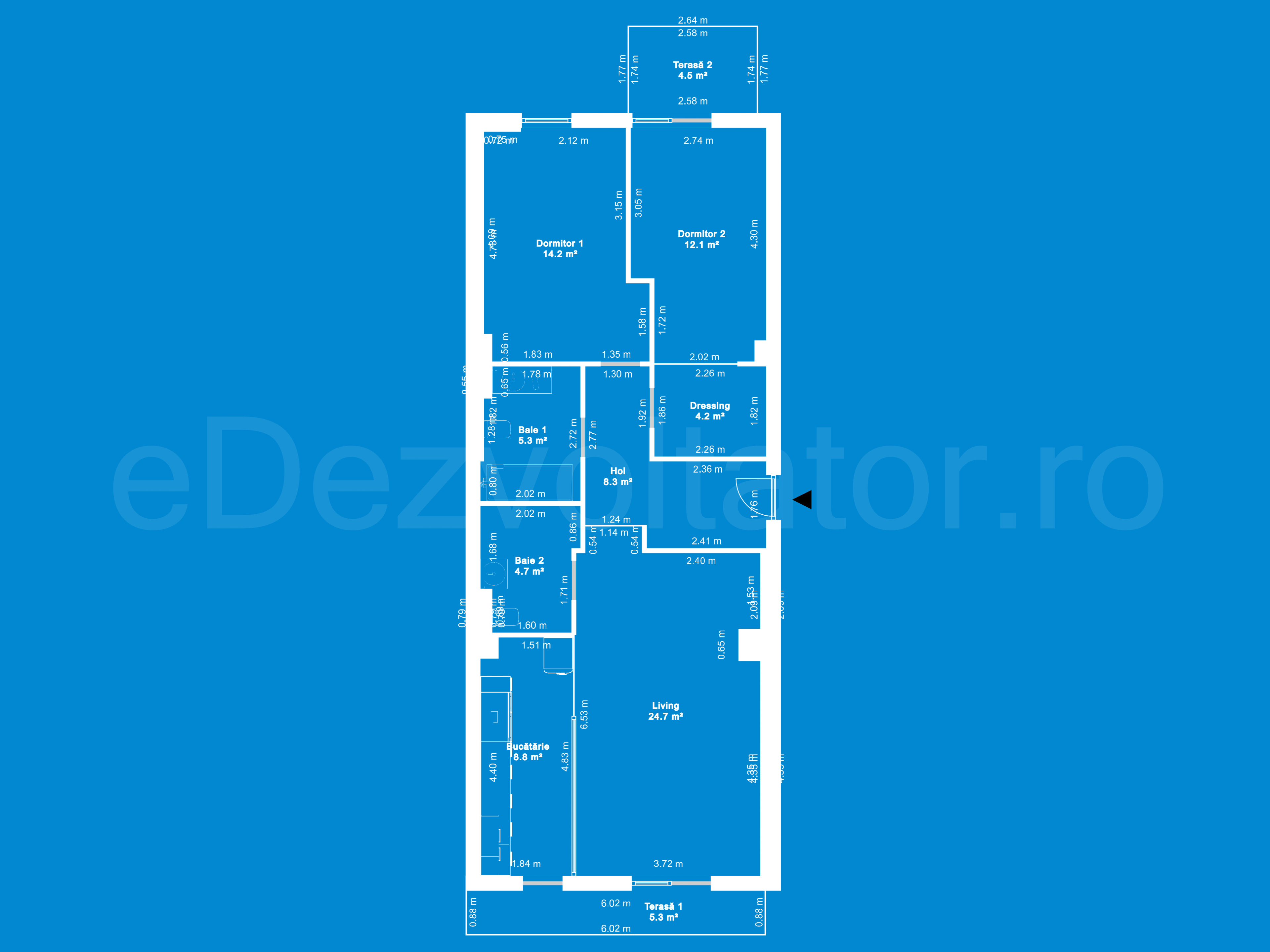 Desen Tehnic Apartament 3 Camere 93mp Avrig Park Residence