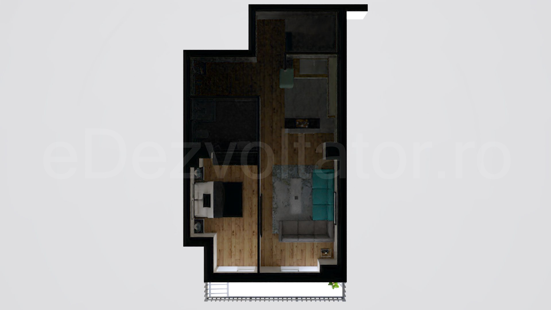 Simulare iluminat natural  Apartament 4 Camere 130mp Avrig Park Residence