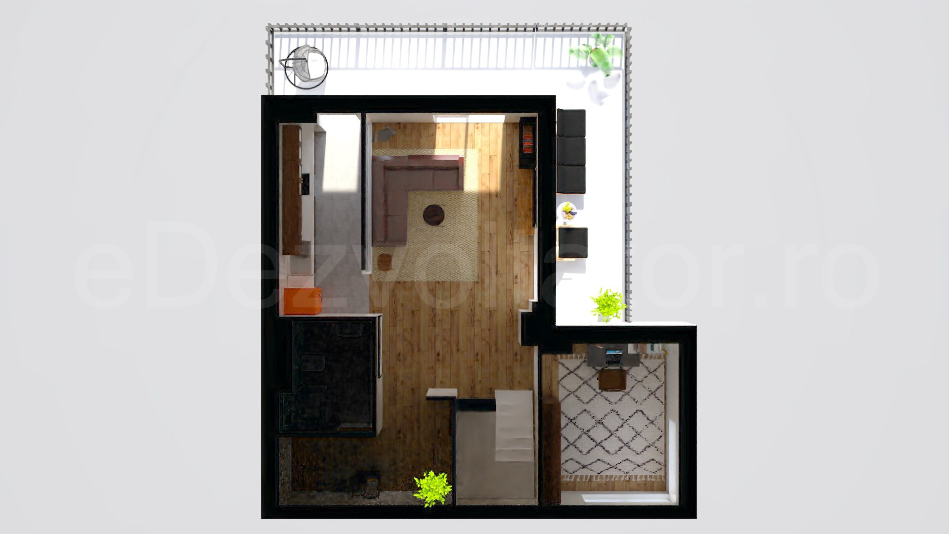 Simulare iluminat natural  Apartament 4 Camere 133mp Avrig Park Residence