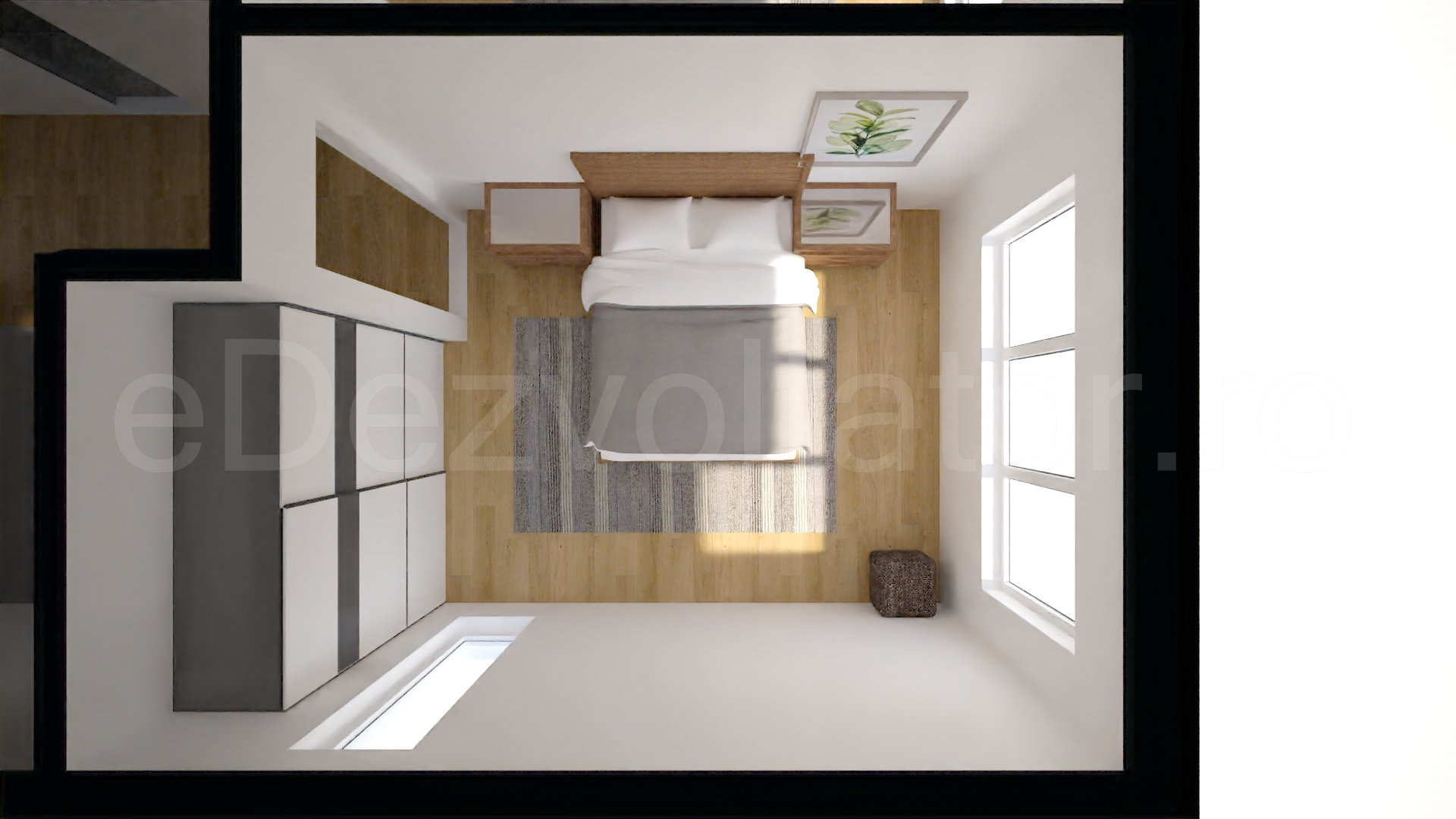 Păreri spațiu dormitor secundar Casă individuală cu un etaj 144 mp Aero City Tunari