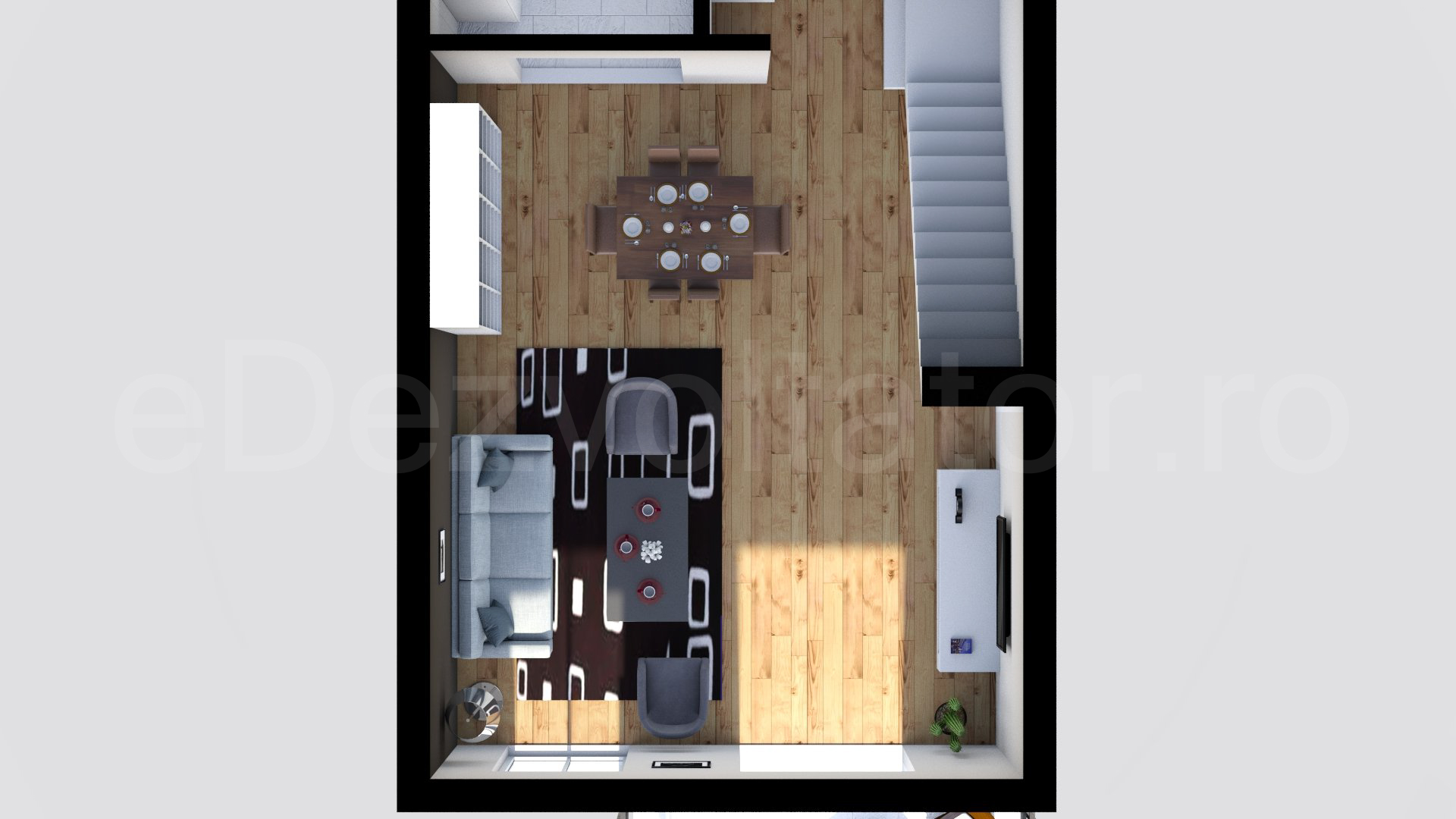 Păreri spațiu camera de zi Casă individuală cu un etaj 119 mp Summer Residence
