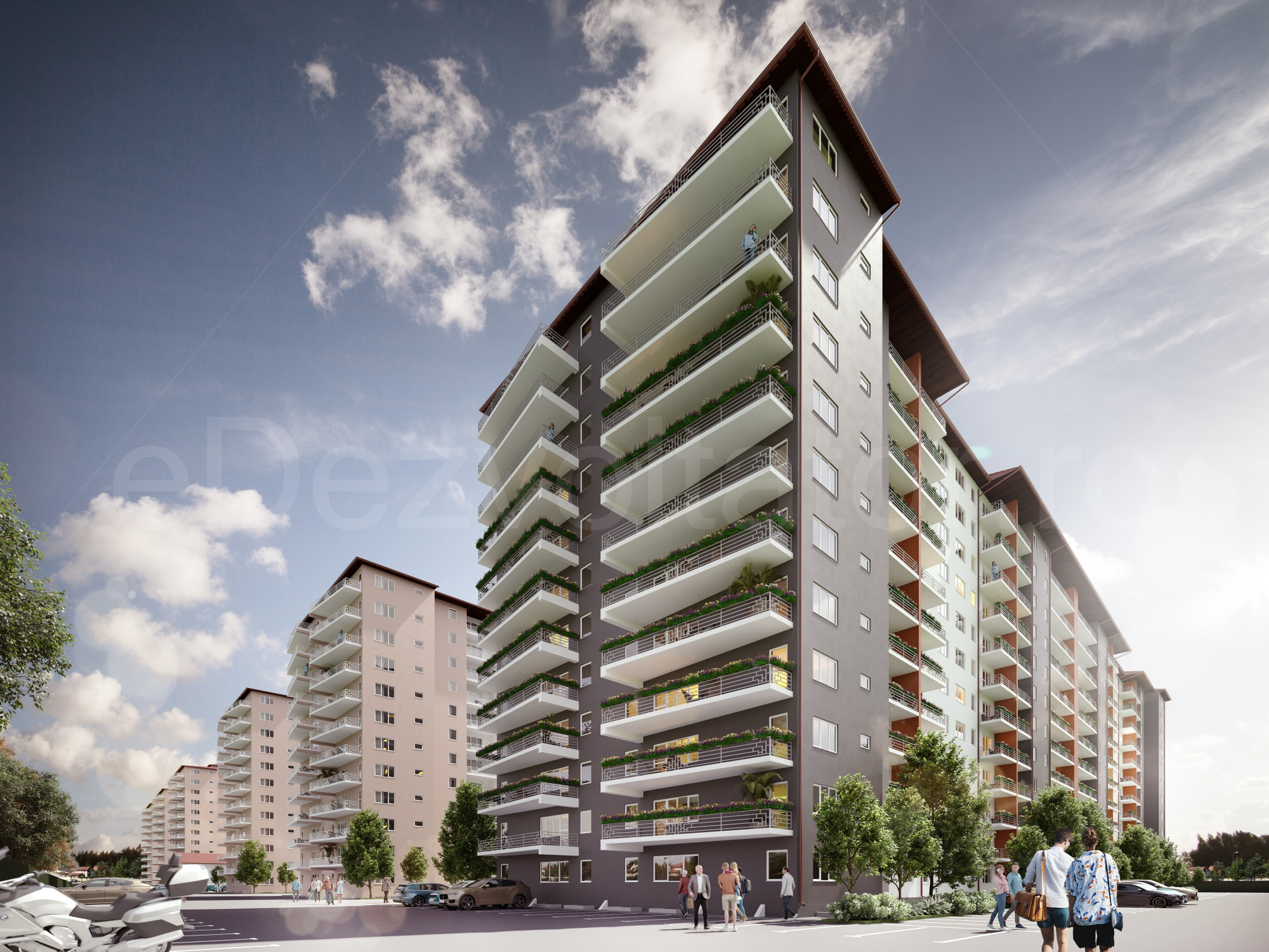 Ansamblul rezidențial New Confort City din București
