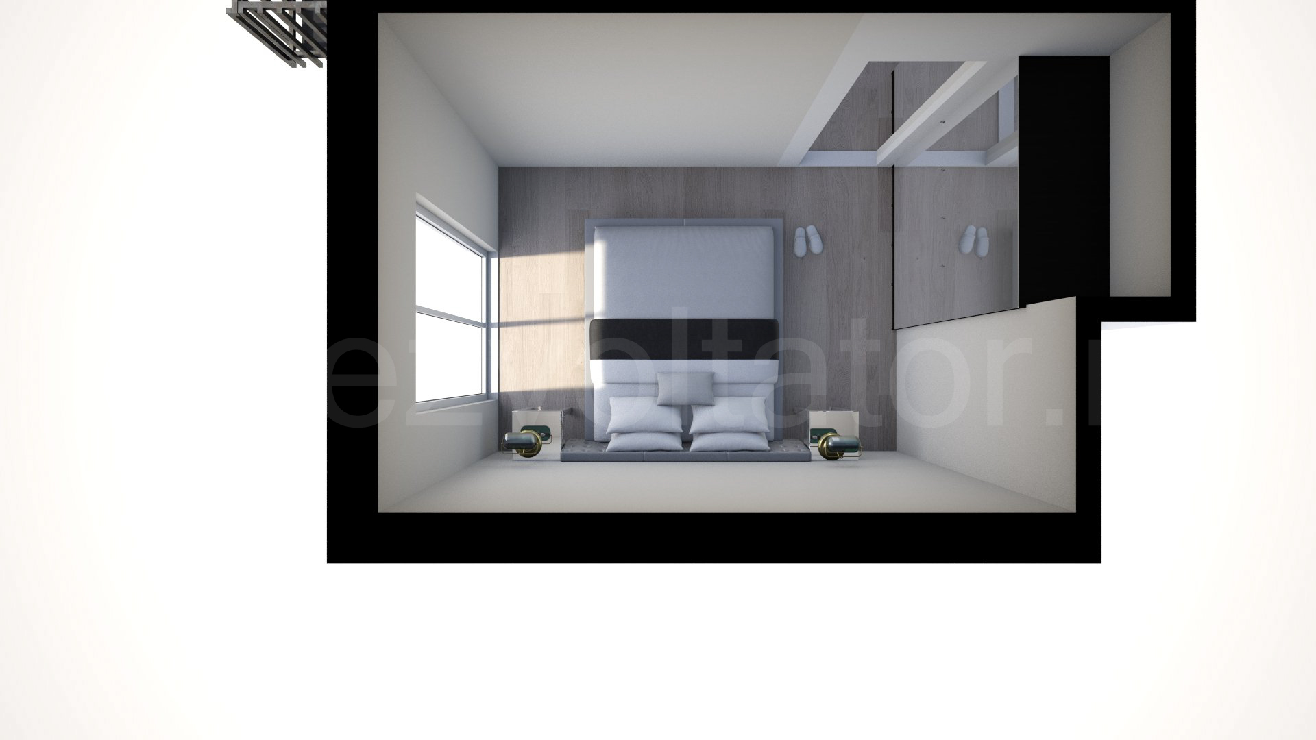 Păreri spațiu dormitor principal Apartament 2 camere 56 mp Opera Residence