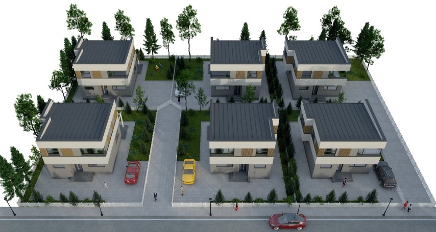 Situat în Comuna Tunari , în Județul Ilfov , o zonă care a trecut printr-o plăcută și puternică  transformare urbană, cartierul Idyllic Residence Tunari oferă spre vânzare numărul de 6 vile